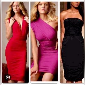 VICTORIA’S SECRET iconic convertible red dress size S